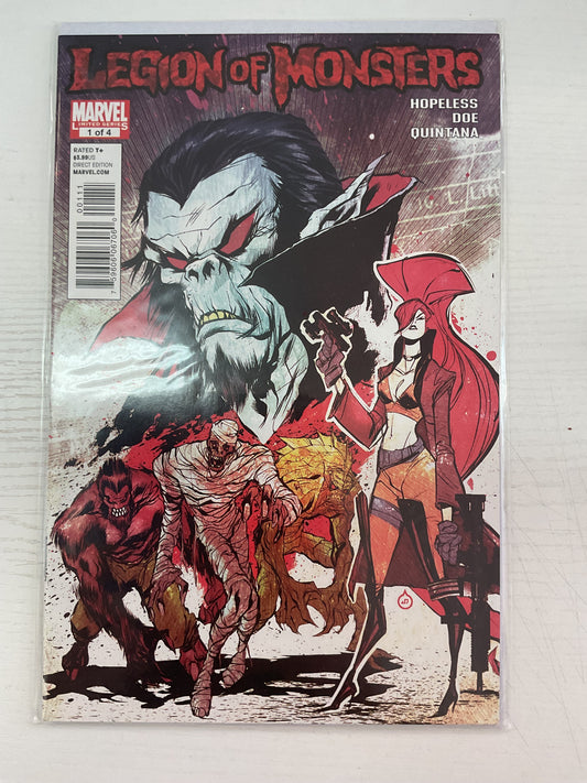 Legion Of Monsters #1 2011 Marvel Comics Team Debut