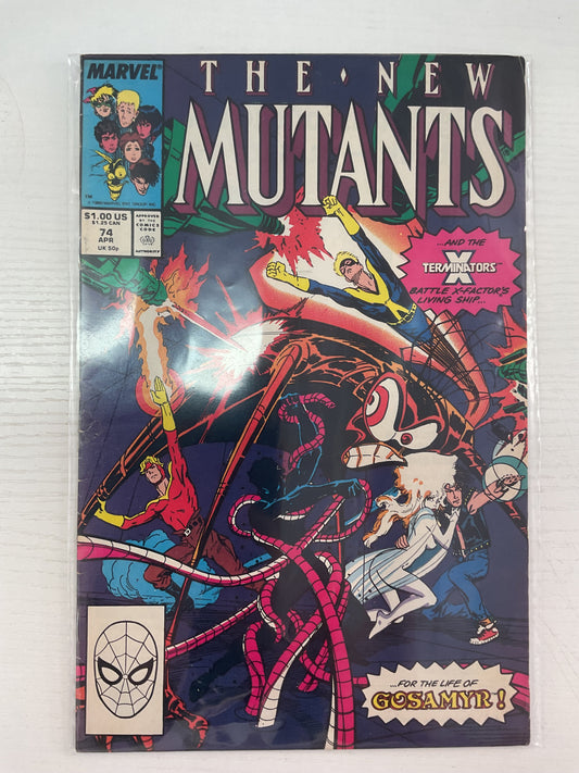 New Mutants #74 1989 Marvel Comics