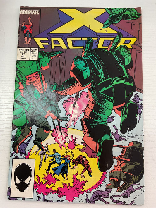 X-Factor #21 1987 Marvel Comics