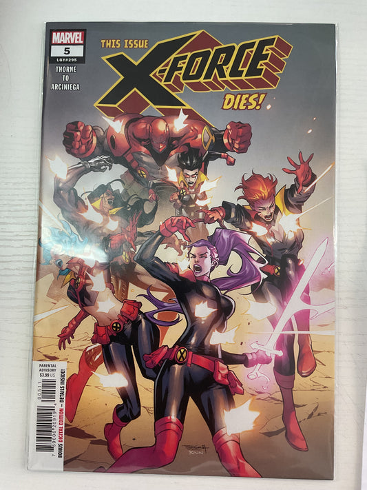 X-force #5 2024 Marvel Comics