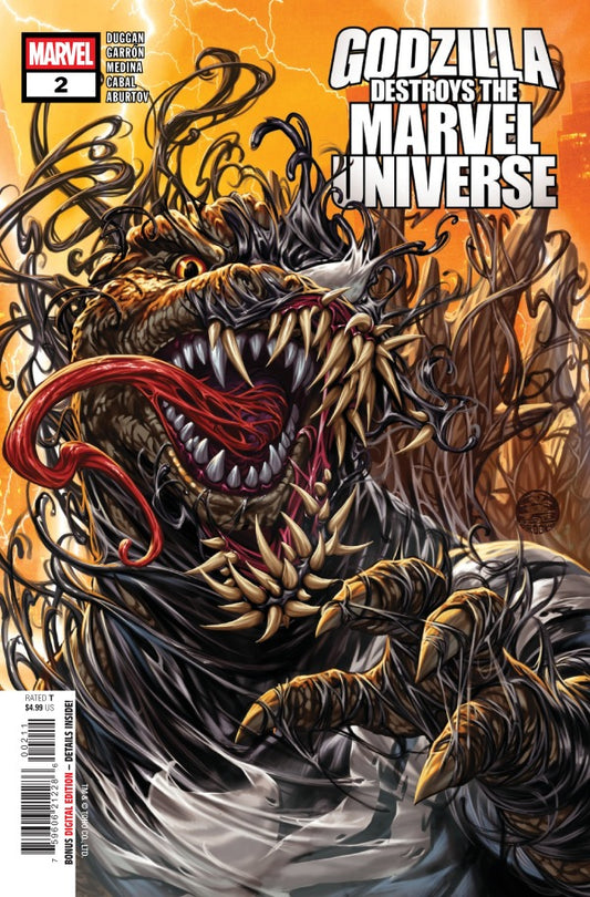 (Sub) Godzilla Destroys The Marvel Universe #2 2025 Marvel Comics