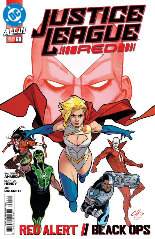 Justice League Red #1 2025 DC Comics