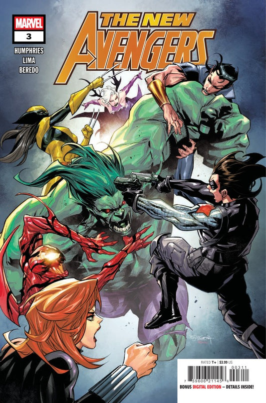 New Avengers #3 2025 Marvel Comics