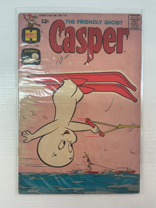 Friendly Ghost Casper #109 1967 Harvey Comics