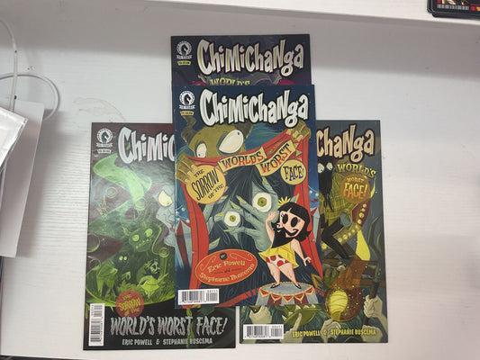 Chimichanga #1-4 2016 Dark Horse Comics Complete Series