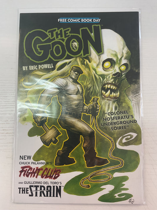 Free Comic Book Day Fight Club Goon #1 2015 Dark Horse Comics