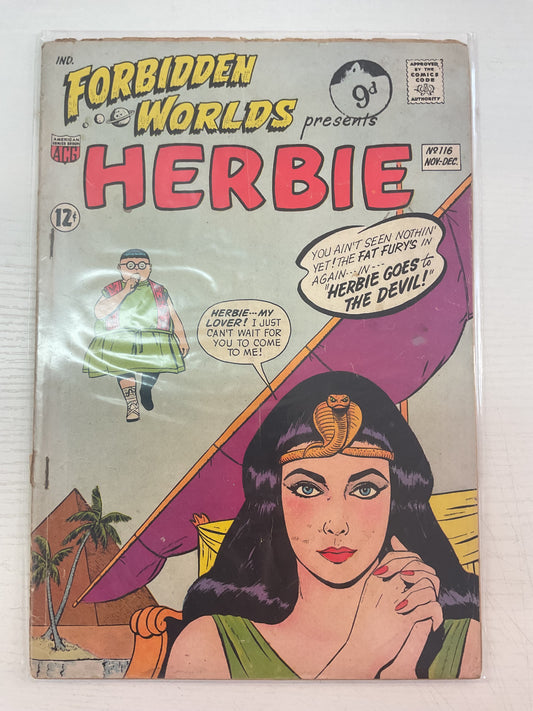 Forbidden Worlds #116 1963 American Comics Group