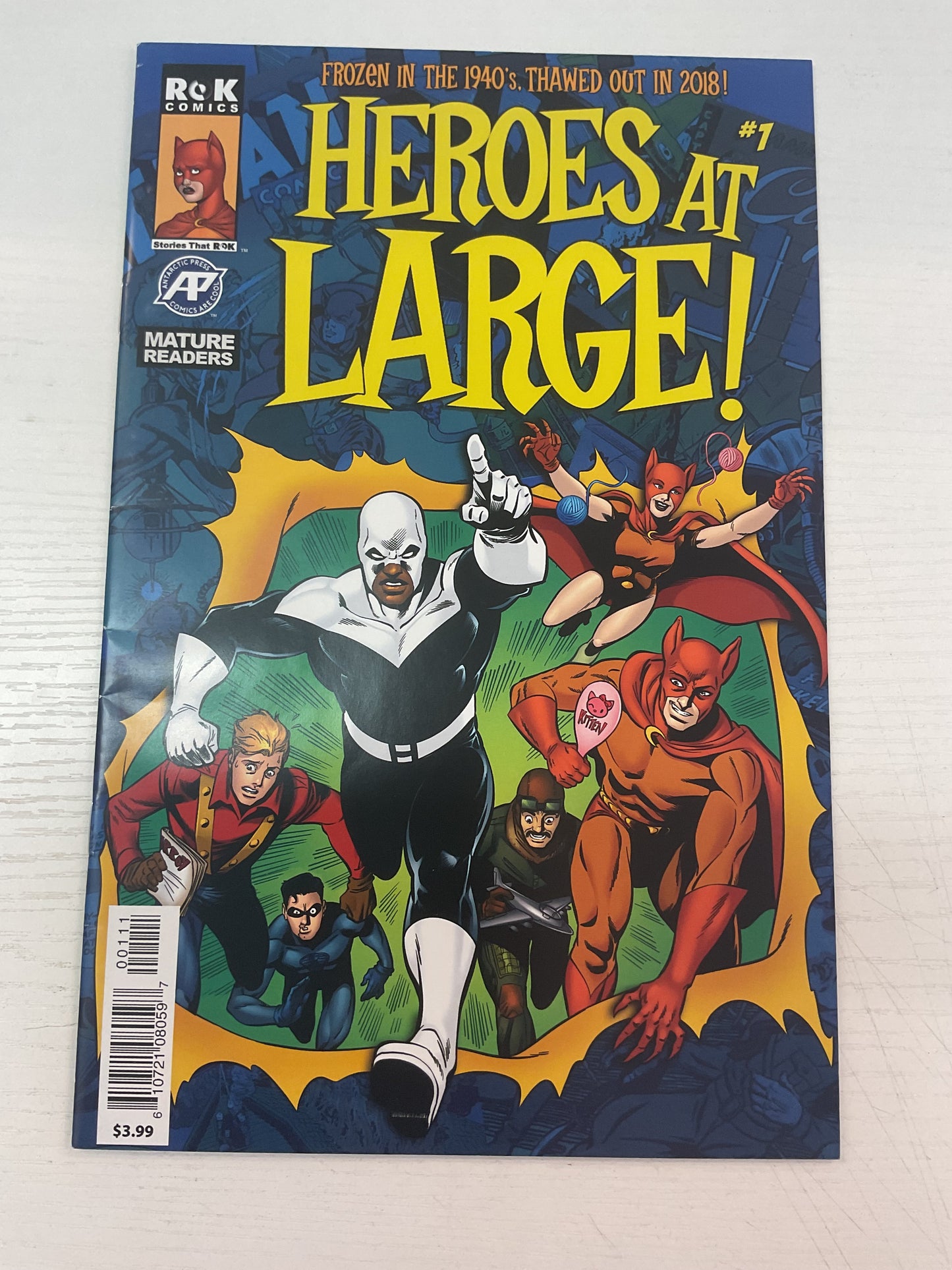 Heroes At Large #1 2018 Antarctic Press