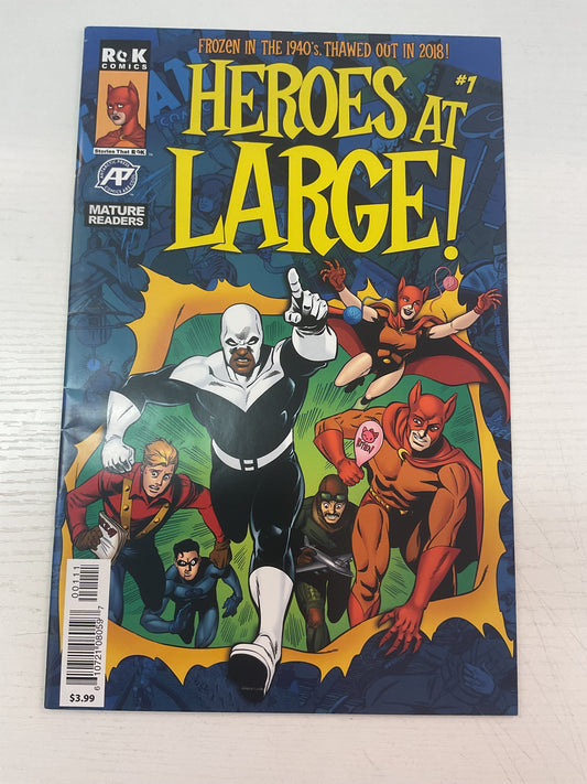 Heroes At Large #1 2018 Antarctic Press