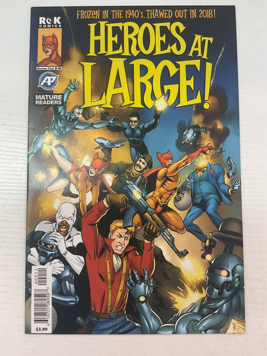 Heroes At Large #2 2018 Antarctic Press