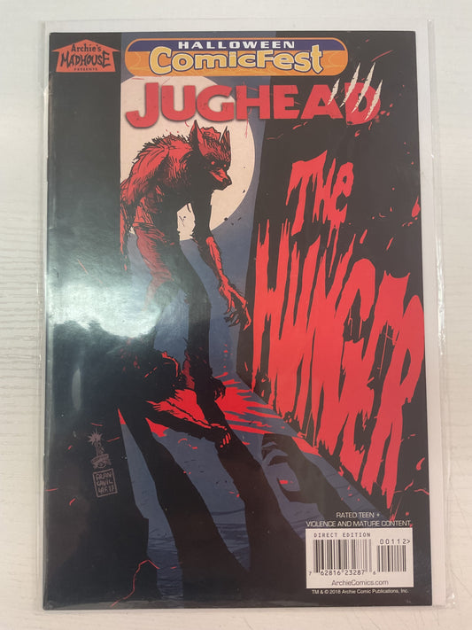 Halloween Comic Fest Jughead The Hunger #1 2018 Archie Comics