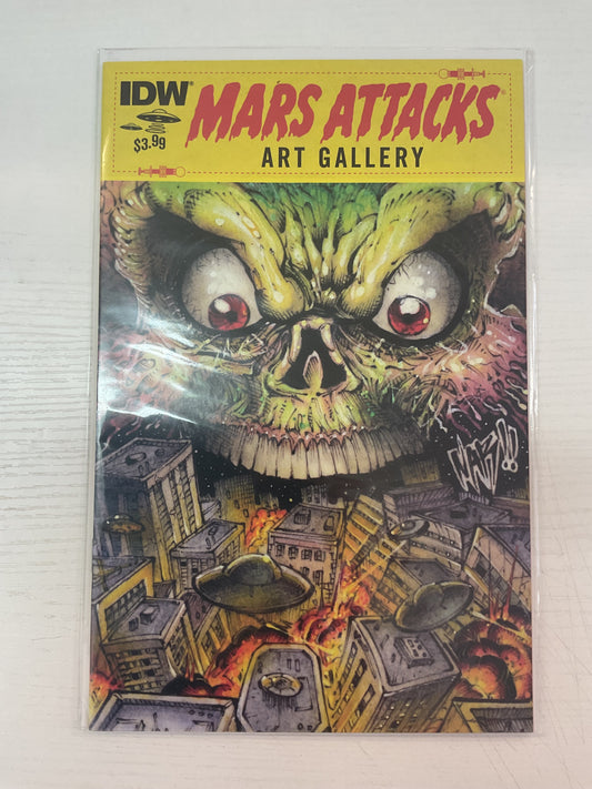 Mars Attacks Art Gallery #1 2014 IDW Publishing