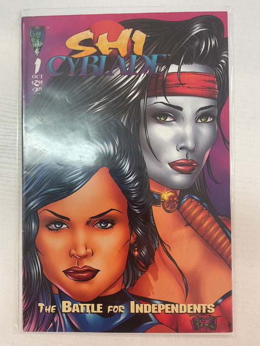 Shi Cyblade Battle For Independents #1 1995 Crusade Comics