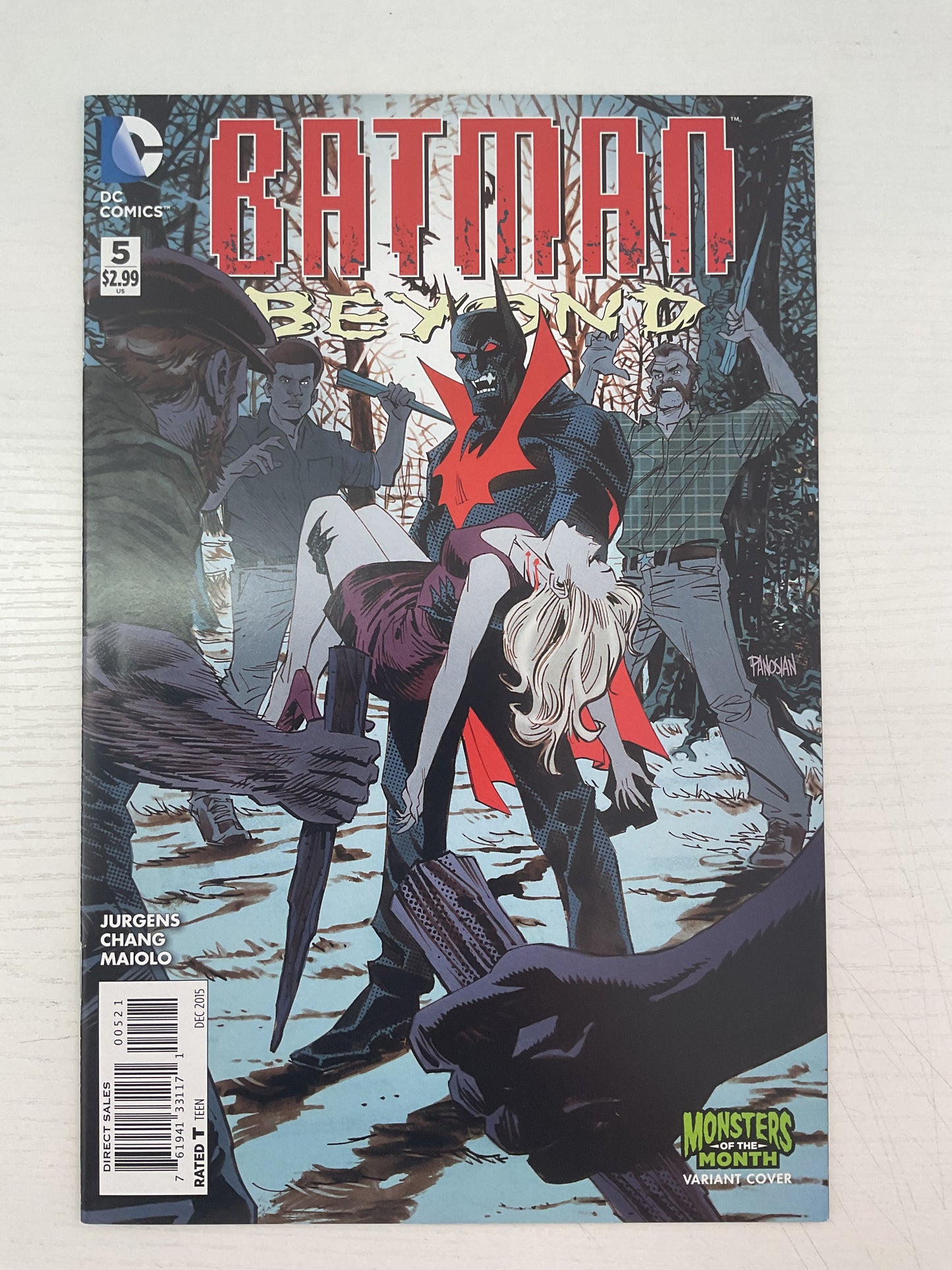 Batman Beyond #5 2015 DC Comics Panosian Monster Variant