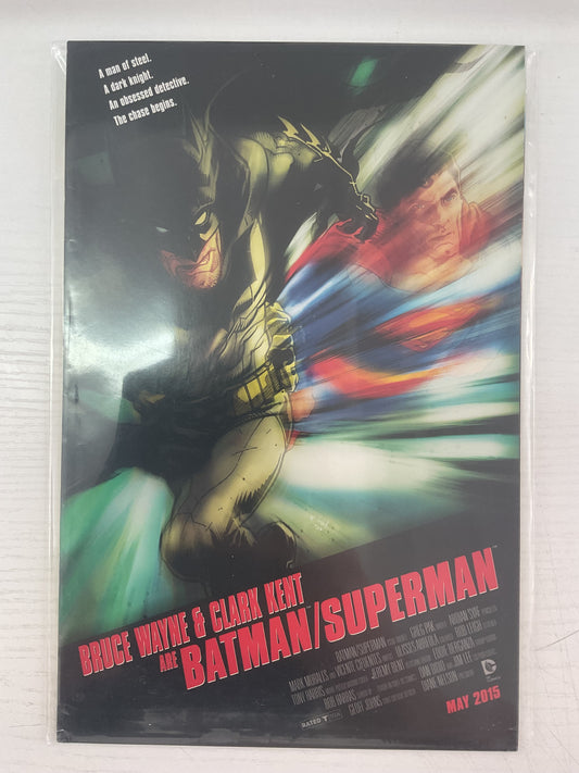 Batman Superman #20 2015 DC Comics Syaf Movie Homage Variant