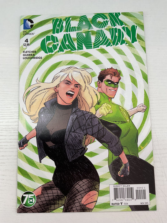 Black Canary #4 2015 DC Comics Shaner Green Lantern Anniversary Variant