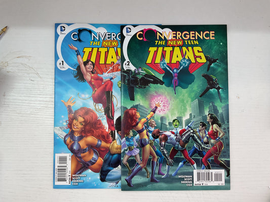 Convergence New Teen Titans #1-2 2015 DC Comics Complete Series