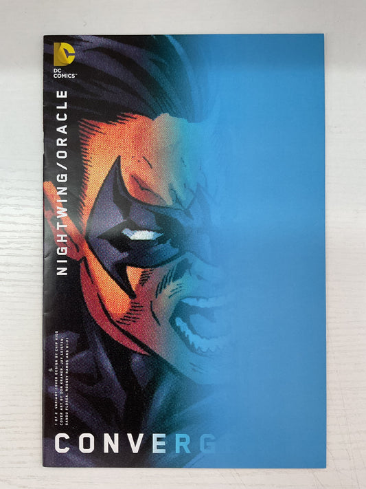 Convergence Nightwing Oracle #1 2015 DC Comics Chip Kidd Variant