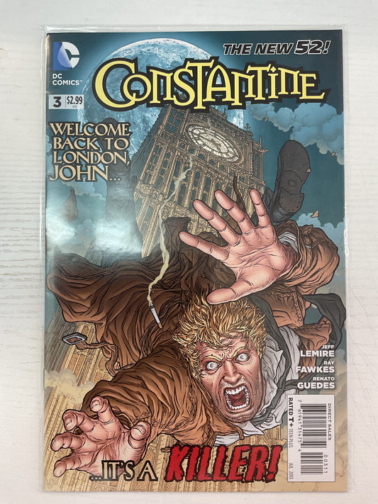 Constantine #3 2013 DC Comics