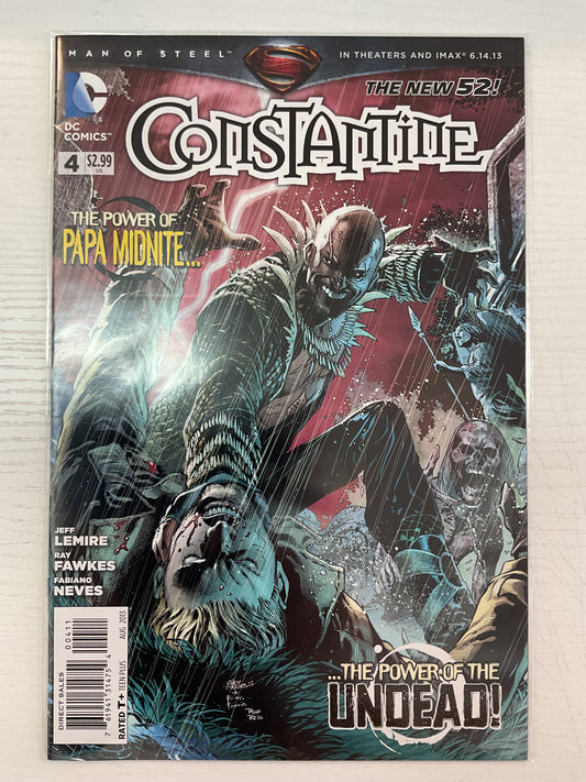Constantine #4 2013 DC Comics