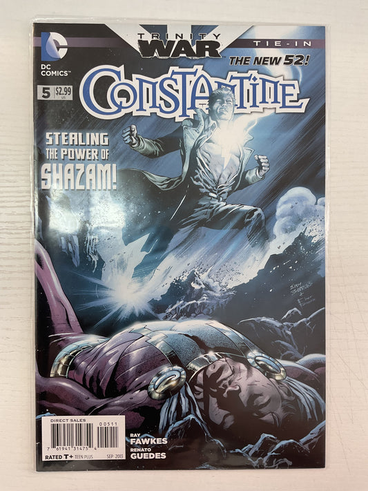Constantine #5 2013 DC Comics Trinity War Tie-In