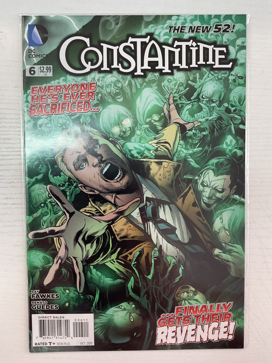 Constantine #6 2013 DC Comics