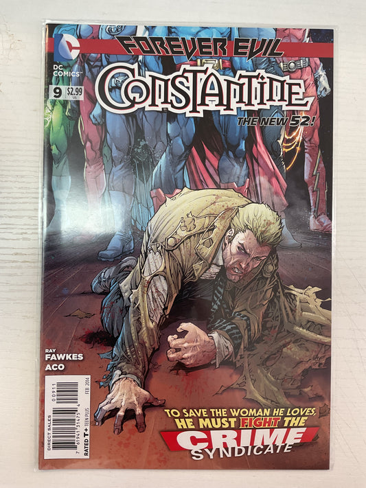 Constantine #9 2014 DC Comics Forever Evil Tie-In