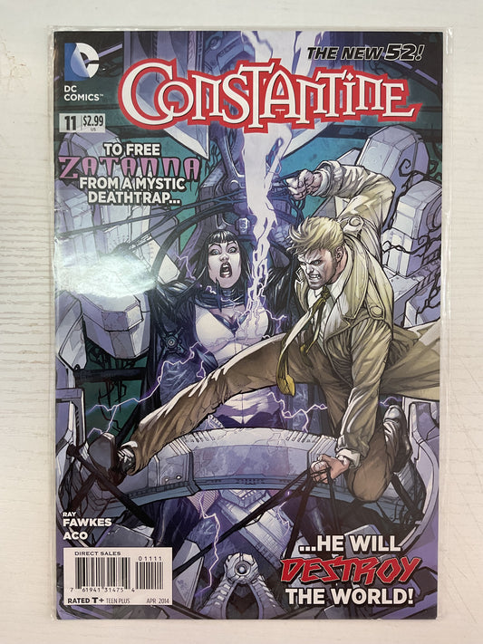 Constantine #11 2014 DC Comics