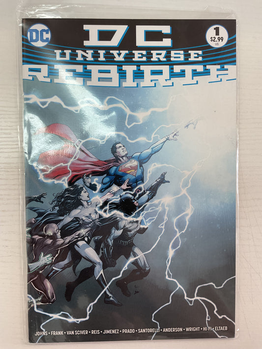 DC Universe Rebirth #1 2016 DC Comics Return Of Wally West
