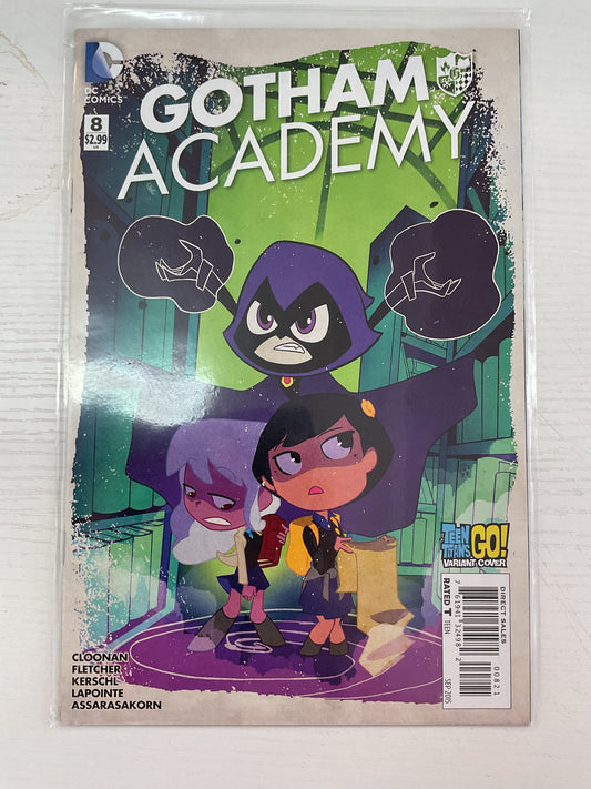 Gotham Academy #8 2015 DC Comics Teen Titans Go Variant