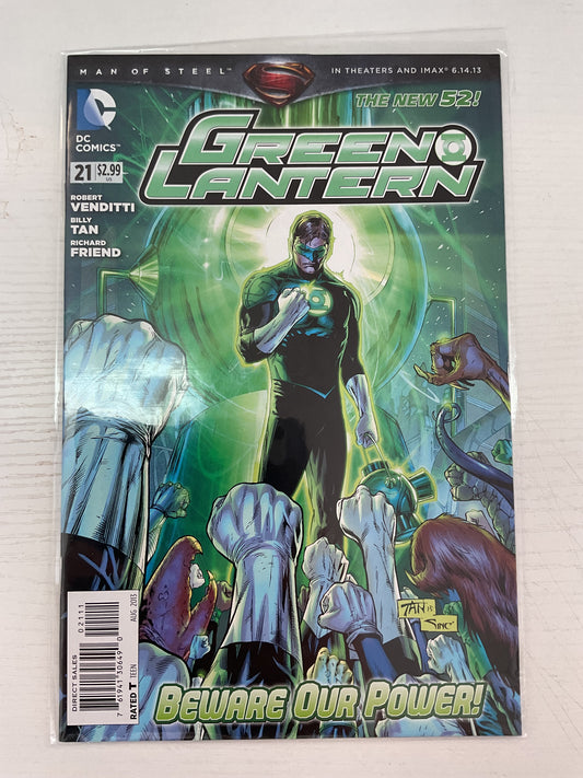 Green Lantern #21 2013 DC Comics