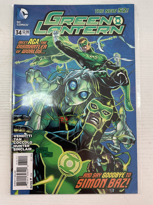 Green Lantern #34 2014 DC Comics