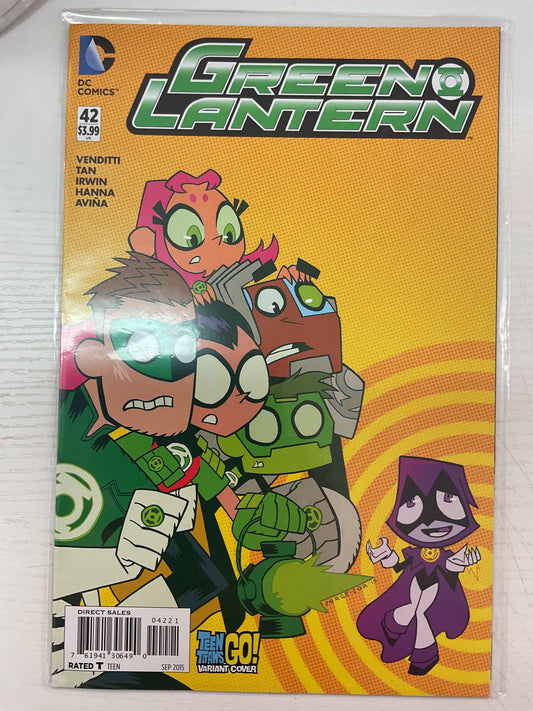 Green Lantern #42 2015 DC Comics Teen Titans Go Variant
