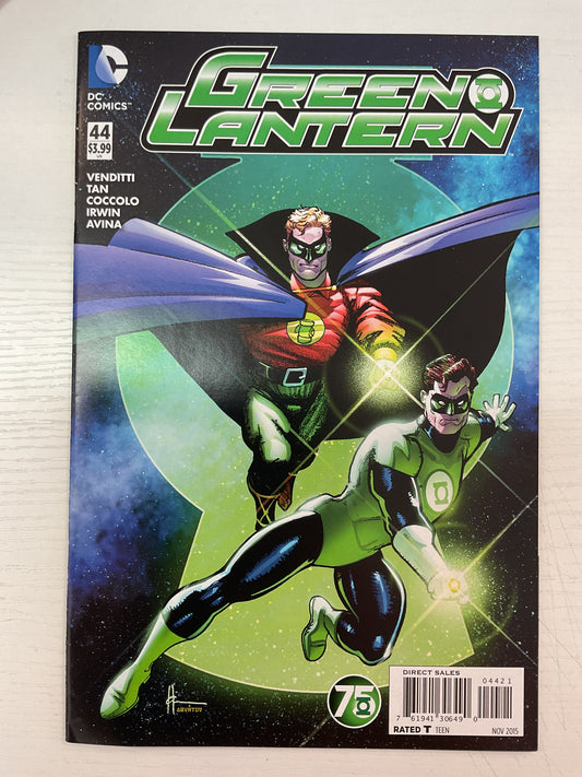 Green Lantern #44 2015 DC Comics Chaykin 75th Anniversary Variant