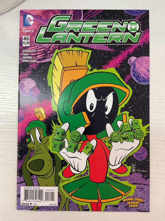 Green Lantern #46 2016 DC Comics Looney Tunes Variant