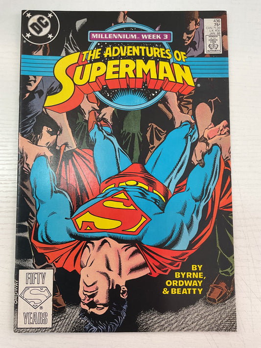 Adventures Of Superman #436 1988 DC Comics Millenium