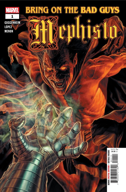 Bring On The Bad Guys Mephisto #1 2025 Marvel Comics