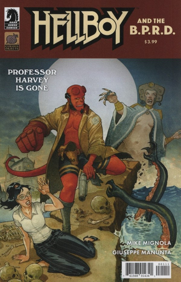 Hellboy And The BPRD Professor Harvey Is Gone #1 2025 Dark Horse Comics