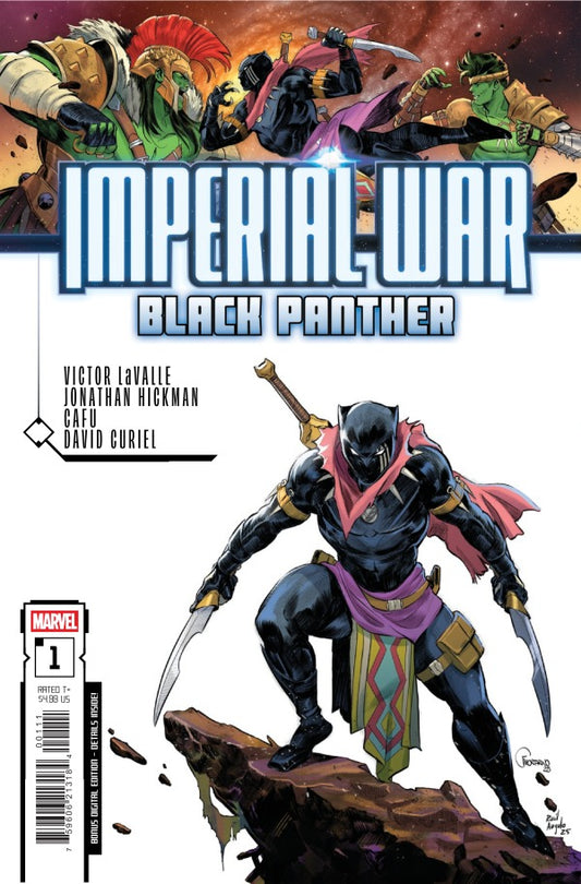 Imperial War Black Panther #1 2025 Marvel Comics