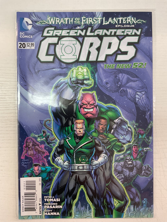 Green Lantern Corps #20 2013 DC Comics
