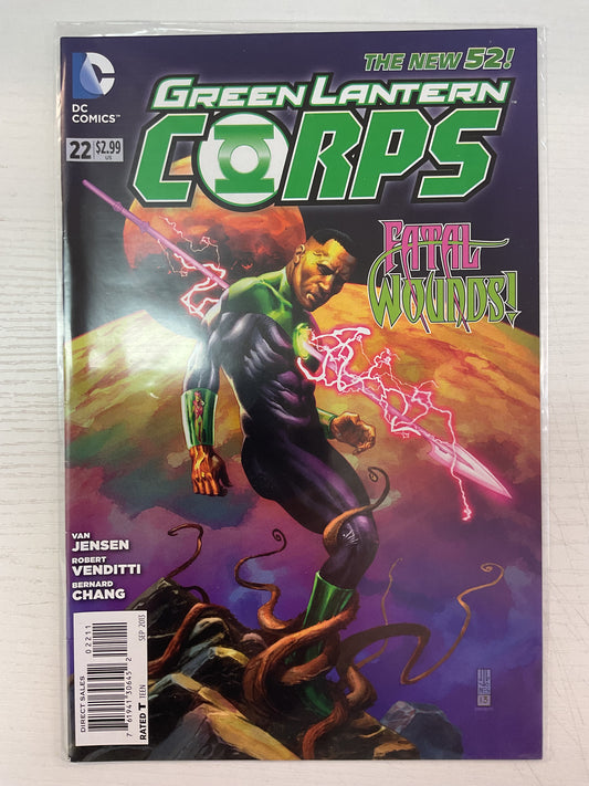 Green Lantern Corps #22 2013 DC Comics