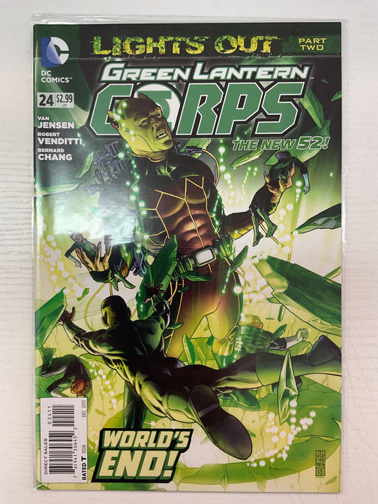 Green Lantern Corps #24 2013 DC Comics