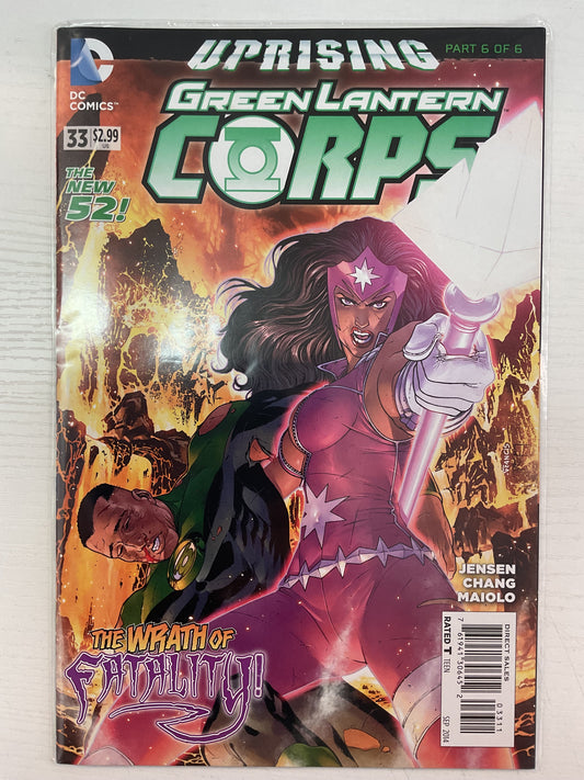Green Lantern Corps #33 2014 DC Comics