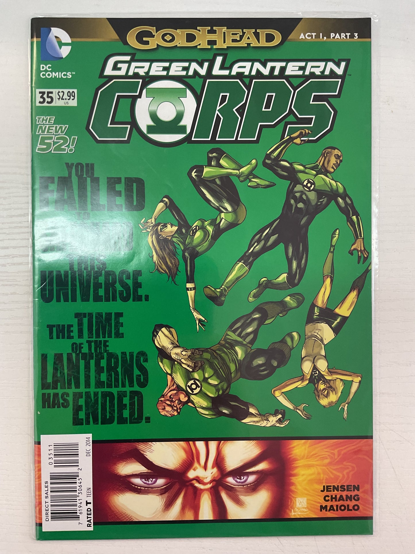Green Lantern Corps #35 2014 DC Comics