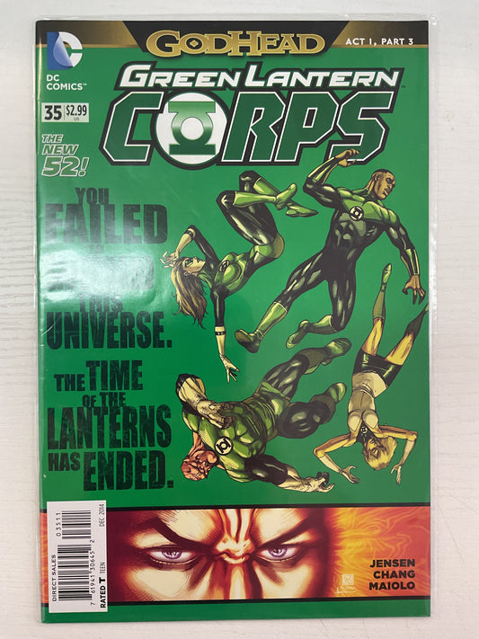 Green Lantern Corps #35 2014 DC Comics