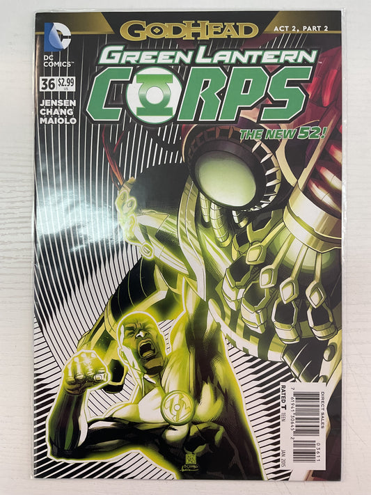 Green Lantern Corps #36 2015 DC Comics