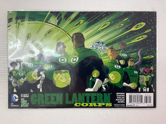Green Lantern Corps #37 2015 DC Comics Darwyn Cooke Variant