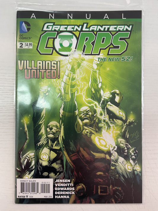 Green Lantern Corps Annual #2 2014 DC Comics