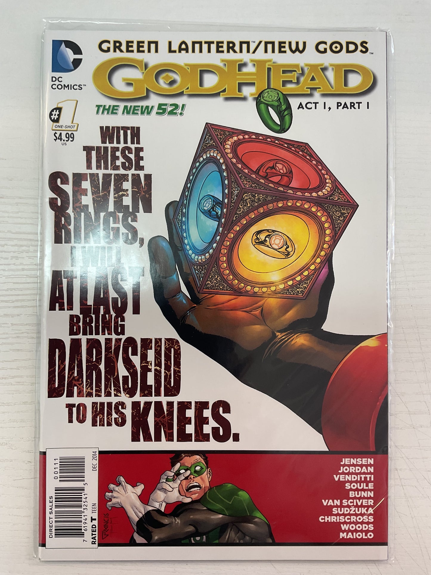 Green Lantern New Gods God Head #1 2014 DC Comics