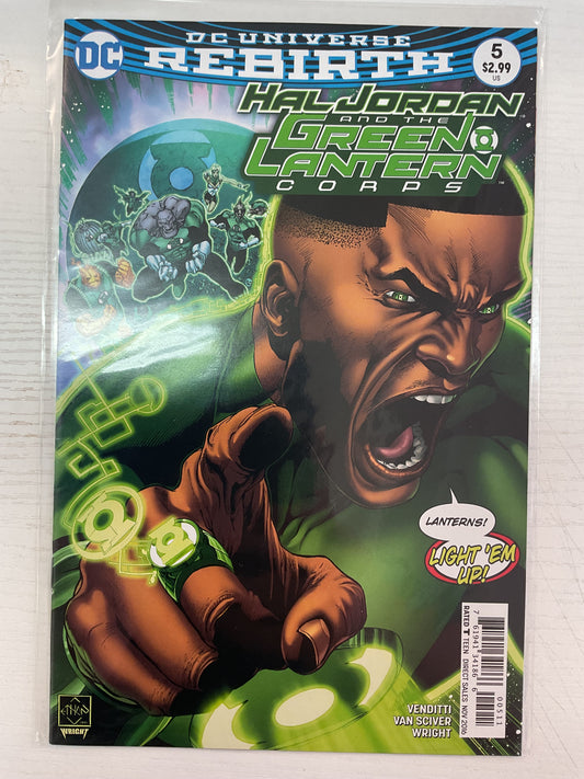 Hal Jordan And The Green Lantern #5 2016 Marvel Comics